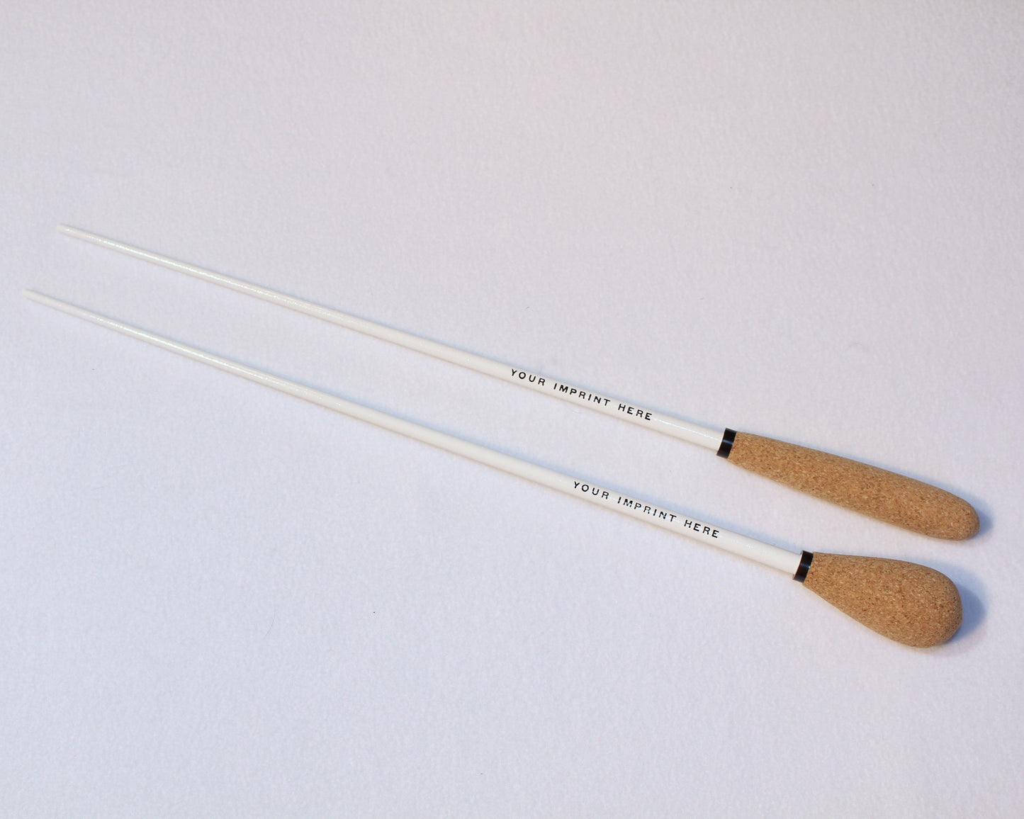 Imprinted Cork Handle Conducting Batons (Minimum order of 25)