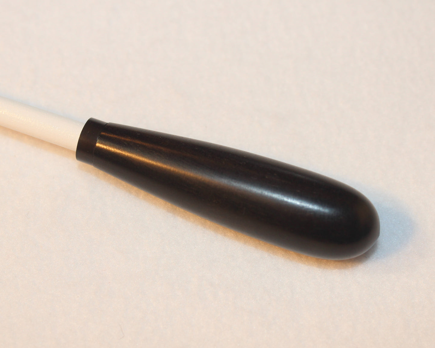 Gaboon Ebony Tapered Wood Handle Conducting Baton