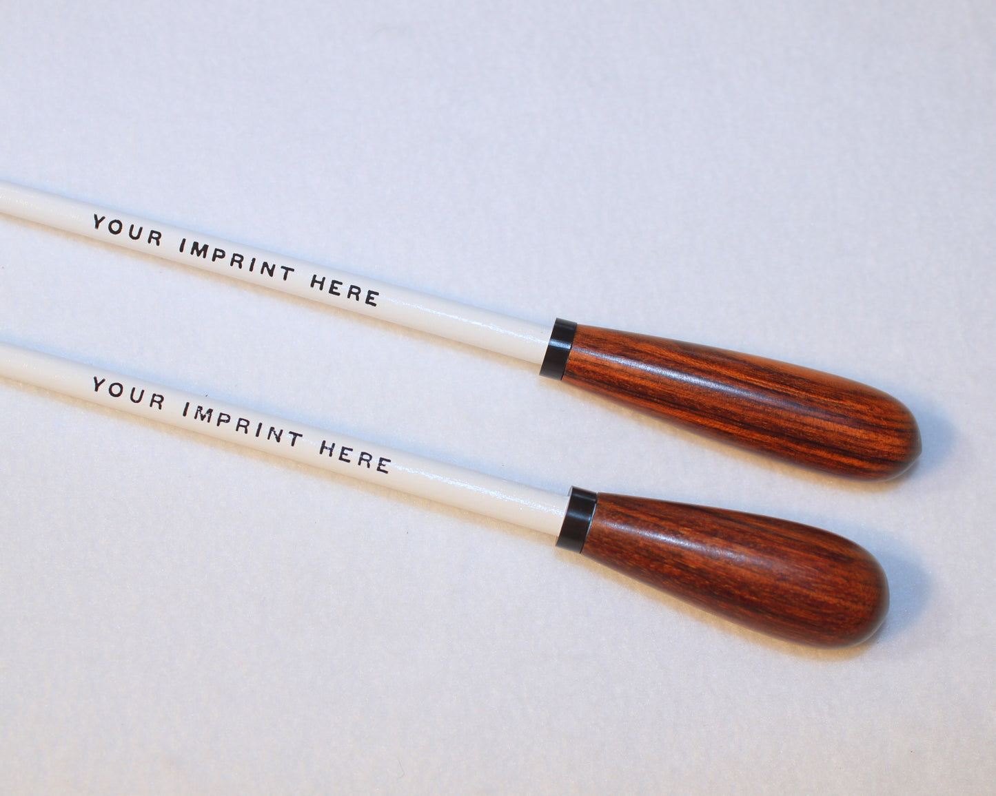 Custom Imprinted Standard Wood Handle Gift Baton with Case